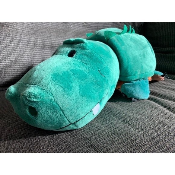 Flip A Zoo Alligator Bear Plush Stuffed Toy EUC - Picture 5 of 9